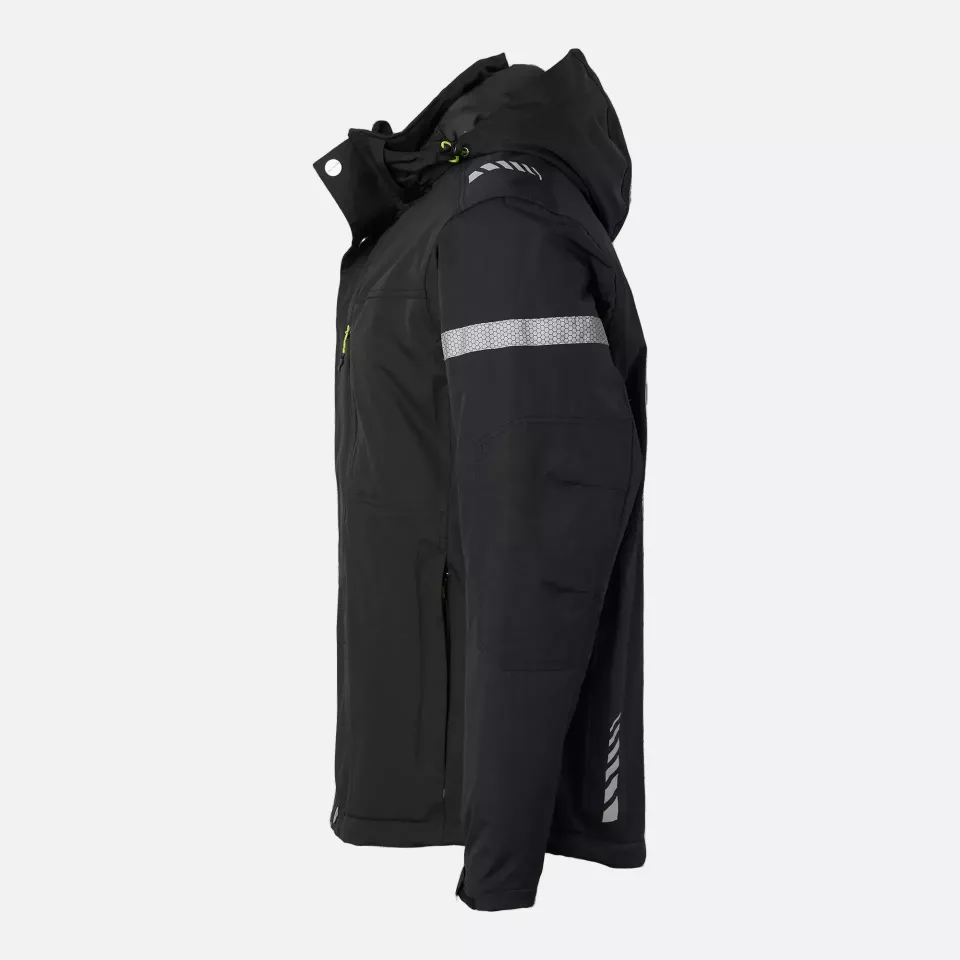 Top Swede 1000890001, Work Jacket, Black, image 4, gallery thumbnail