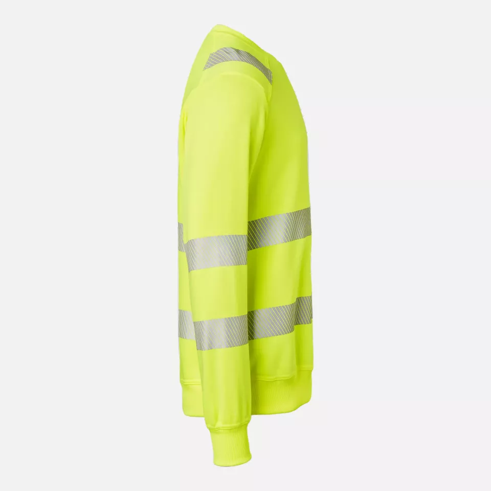 Top Swede 1000862712, High-Visibility Sweatshirt, High Vis Yellow, image 3, gallery thumbnail