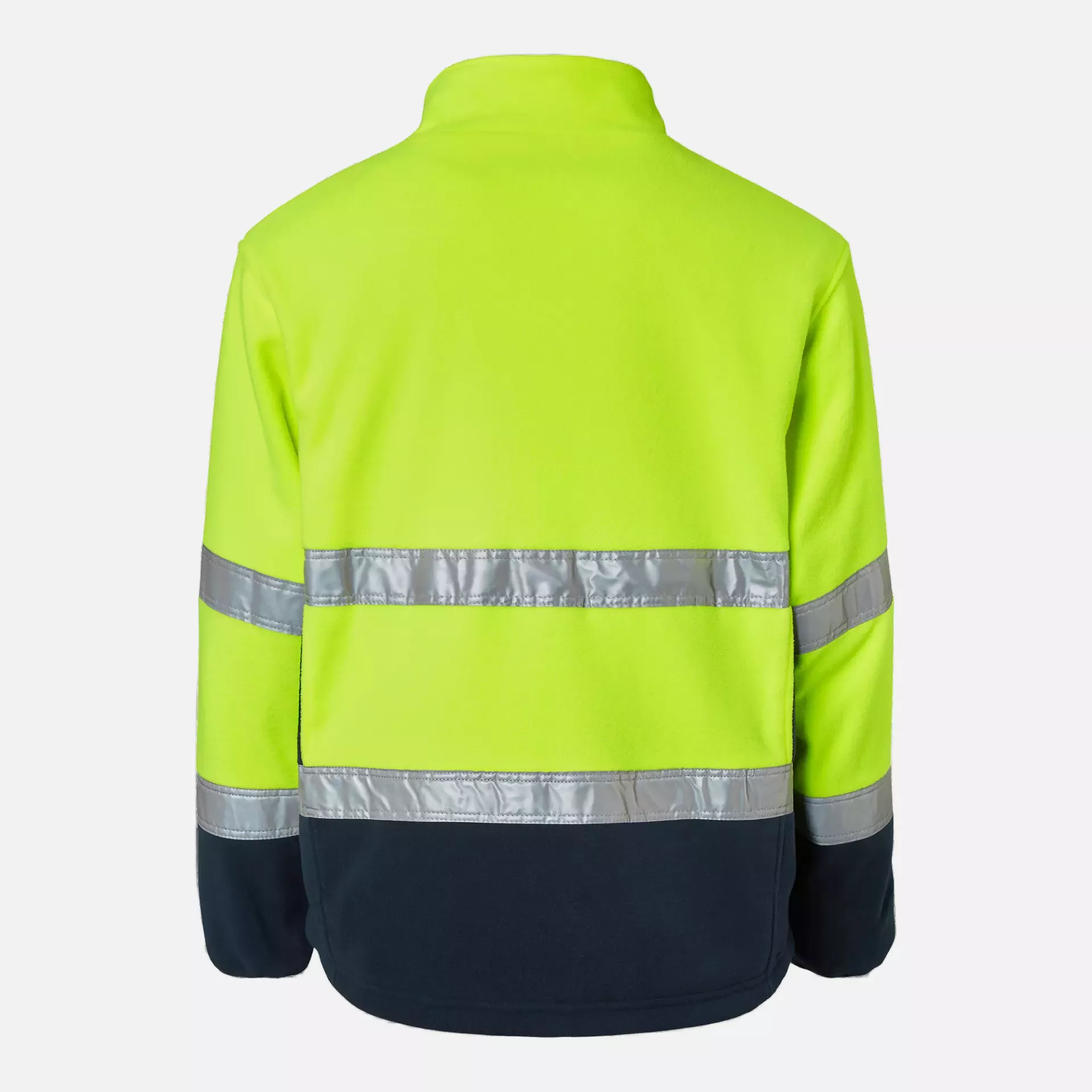 Top Swede 1000859983, Warnschutz-Fleecejacke, Gelb/Marine, image 2