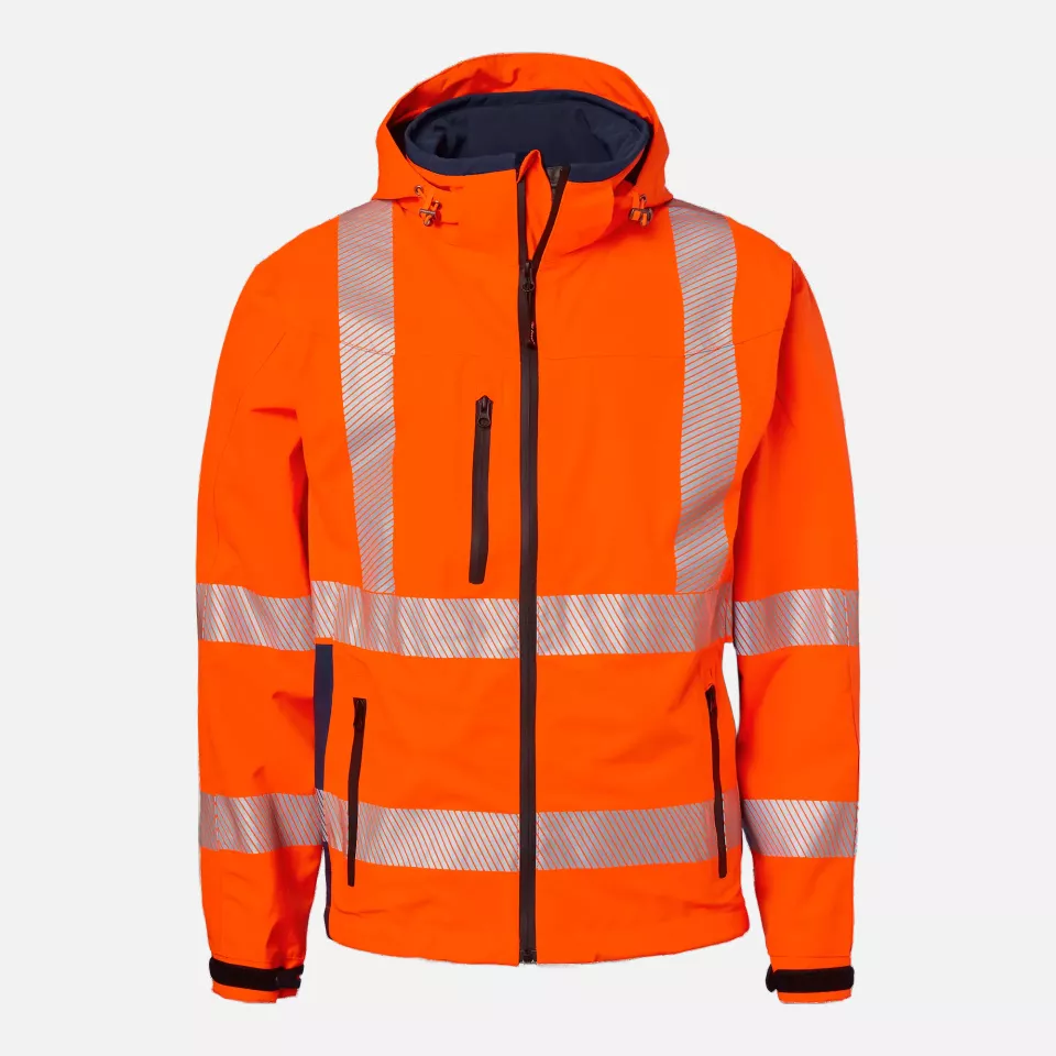 Top Swede 1000981811, Shell-Jacke, Warnorange, image 1, gallery thumbnail