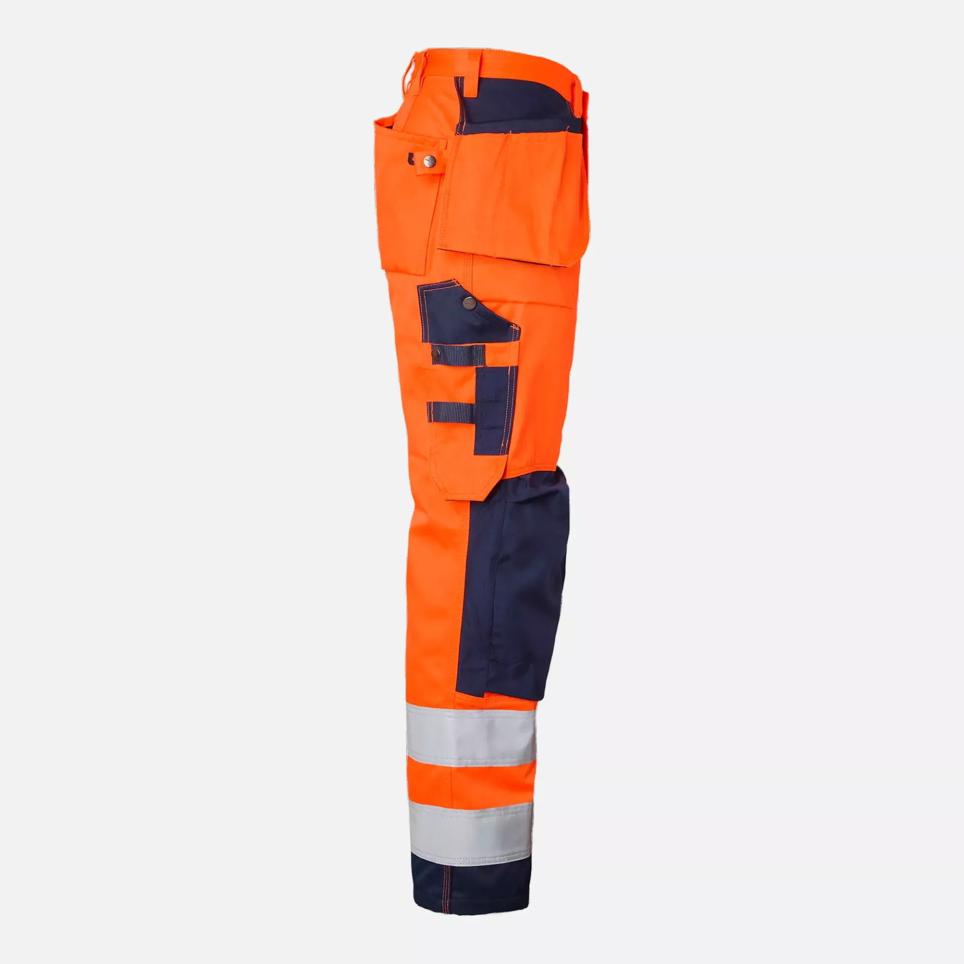 Top Swede 1000852991, Craftsmen Work Pants High-Visibility, High Vis Orange/Navy, image 3