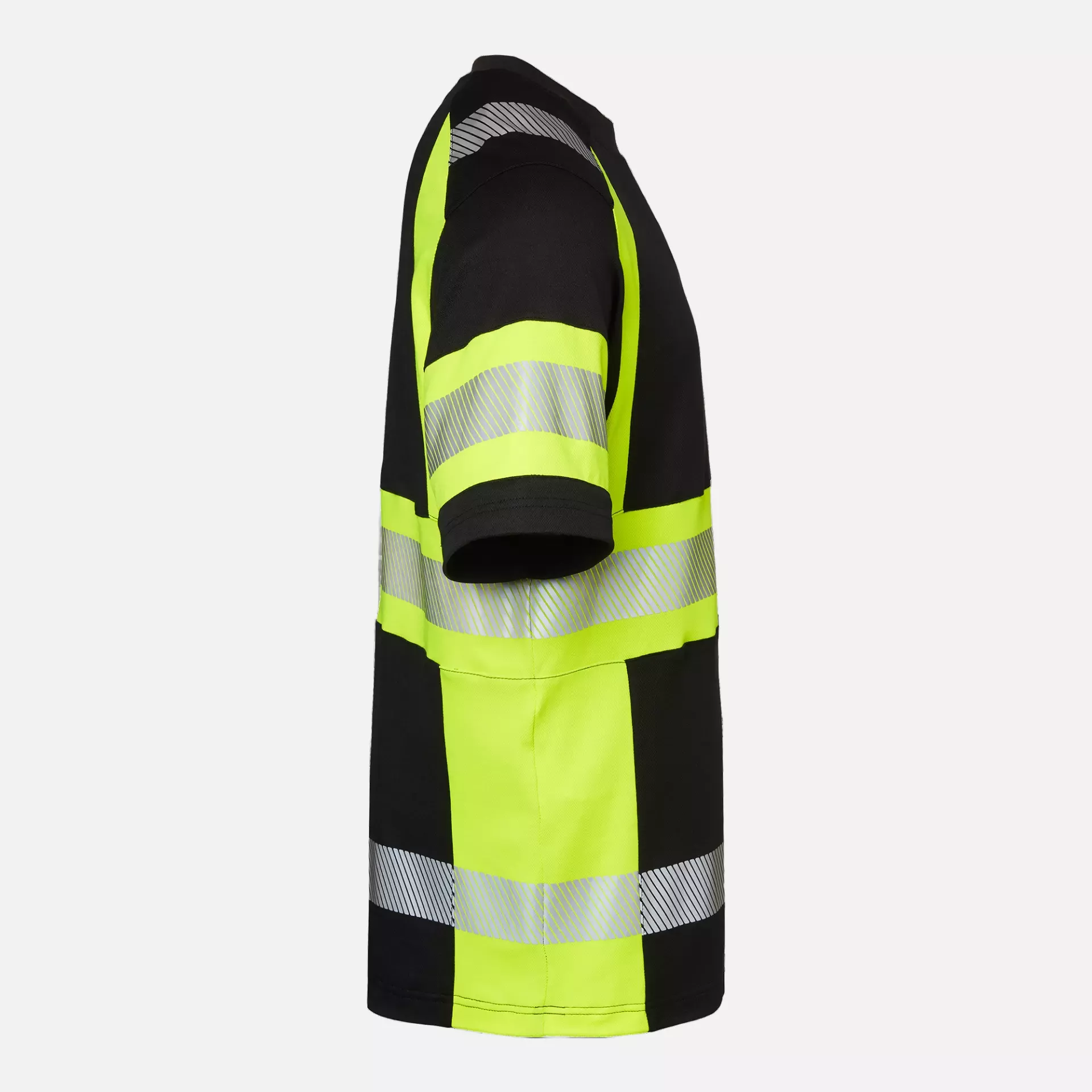 Top Swede 1001886914, 600 T-Shirt, Black/High Vis Yellow, image 3