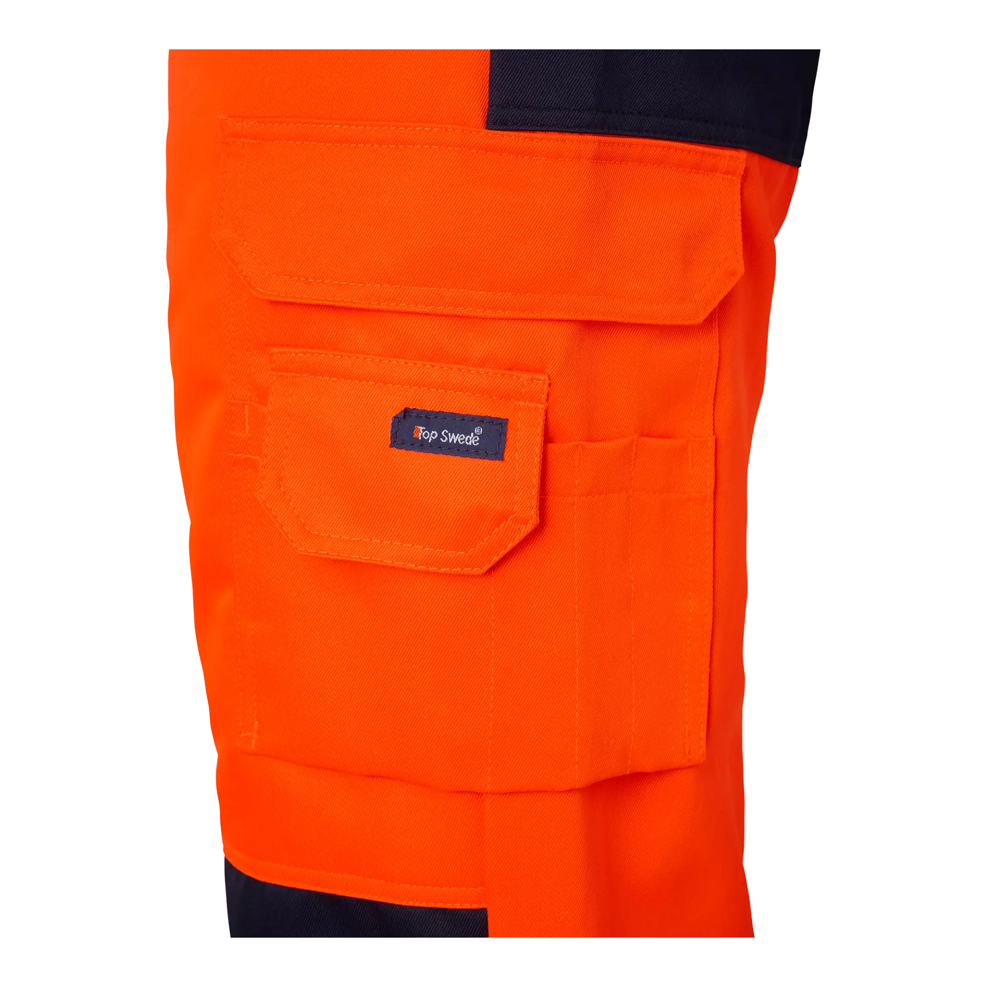 Top Swede 1000915991, Winterhose Hi-Vis, Orange/Marine, image 5