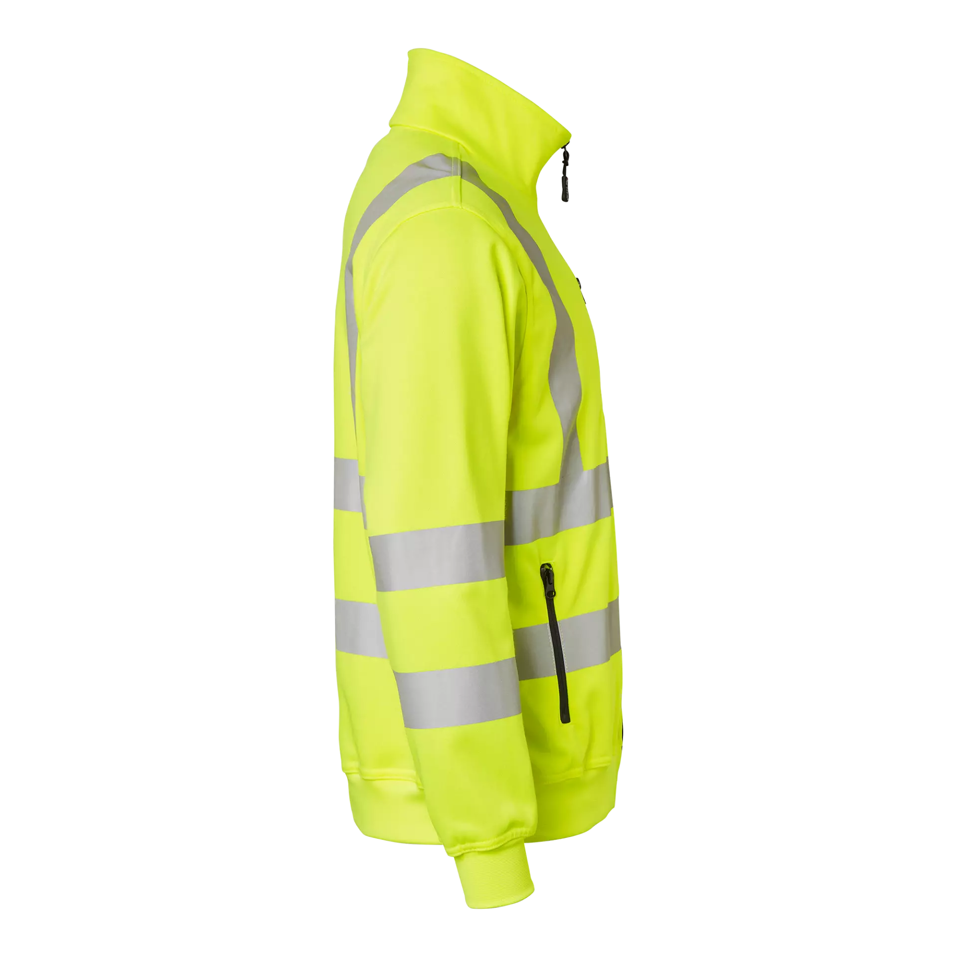 Top Swede 1000727712, High-Visibility Sweat Jacket, High Vis Yellow, image 3