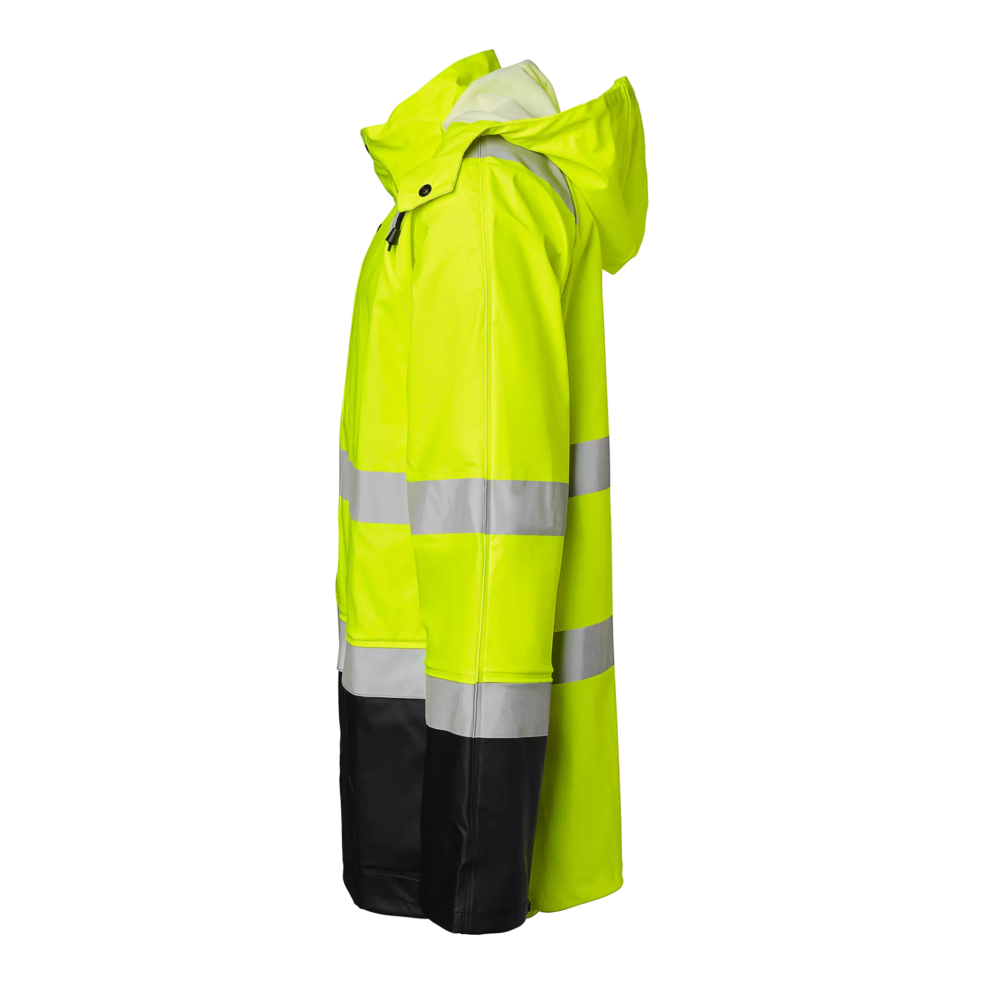 Top Swede 1000732982, High-Visibility Rain Jacket, High Vis Yellow/Black, image 4