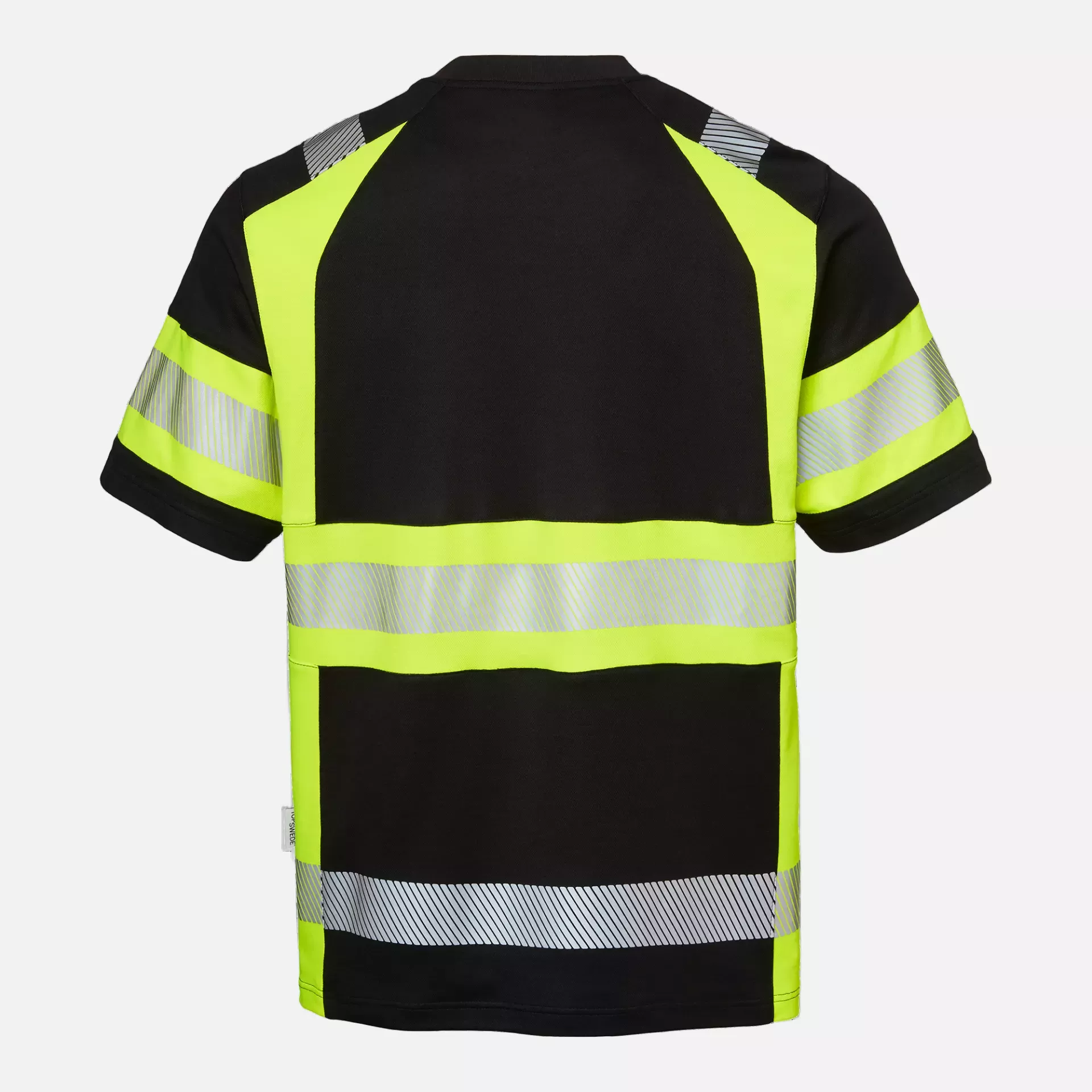 Top Swede 1001886914, 600 T-Shirt, Black/High Vis Yellow, image 2