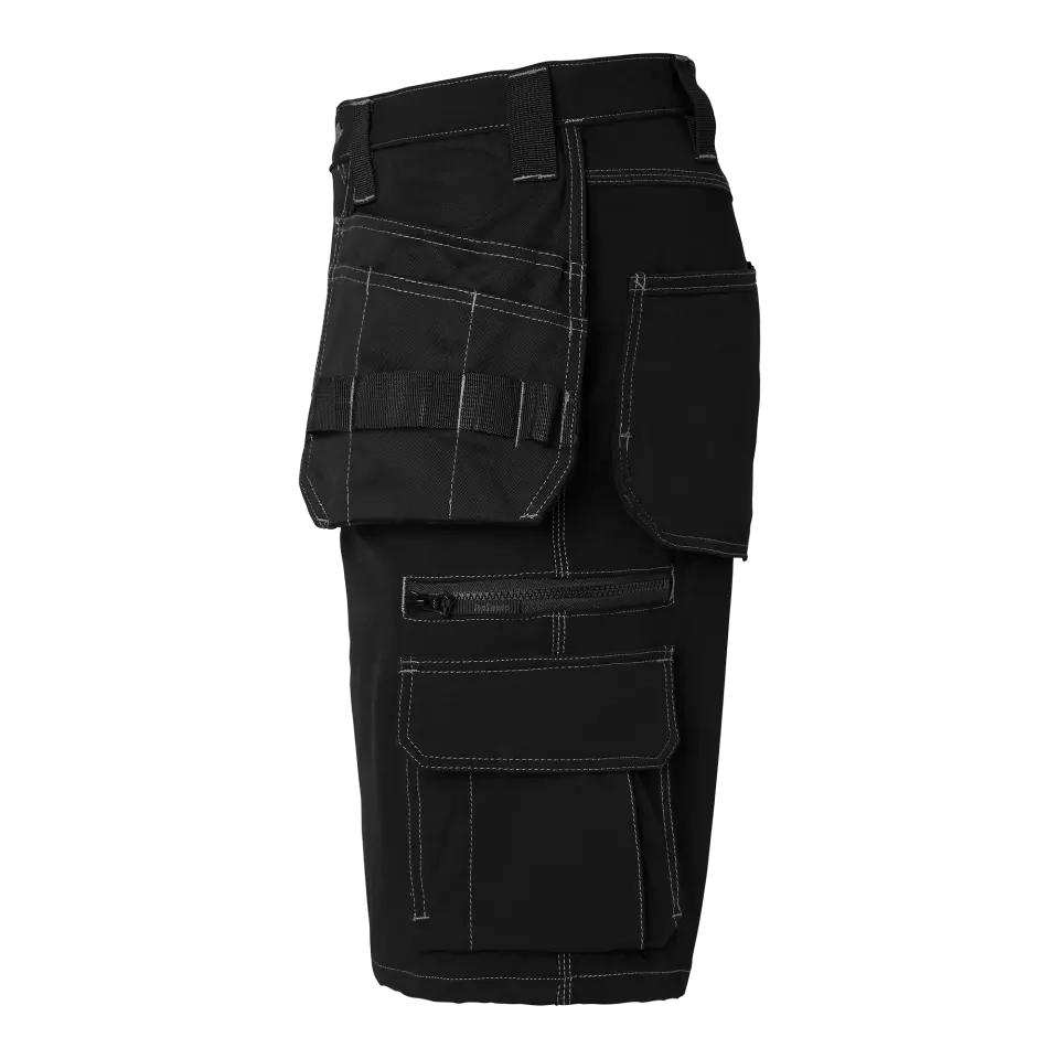 Top Swede 1000881001, Shorts, Black, image 4, gallery thumbnail