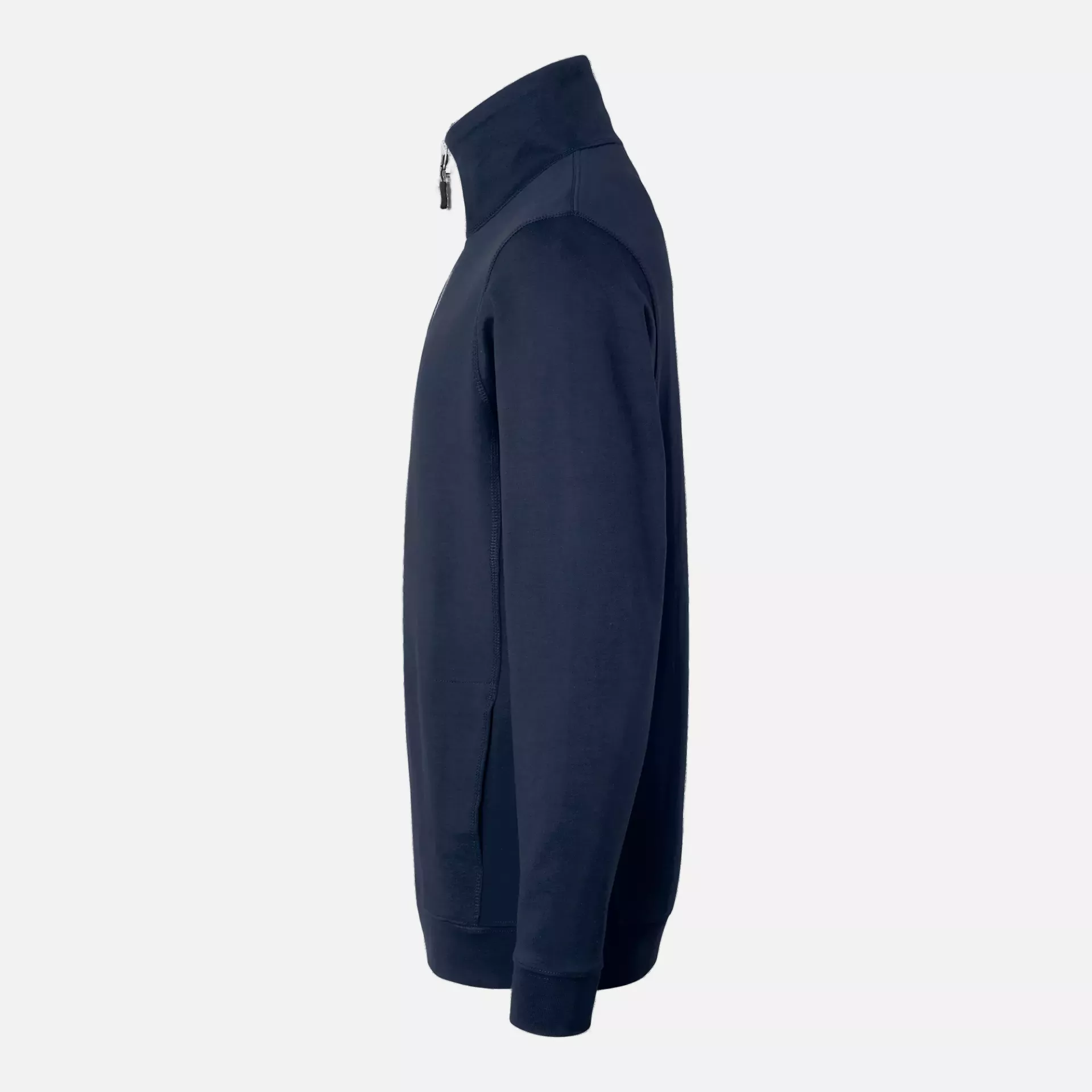 Top Swede 1000641403, Sweatshirt mit kurzem Reißverschluss, Marine, image 4