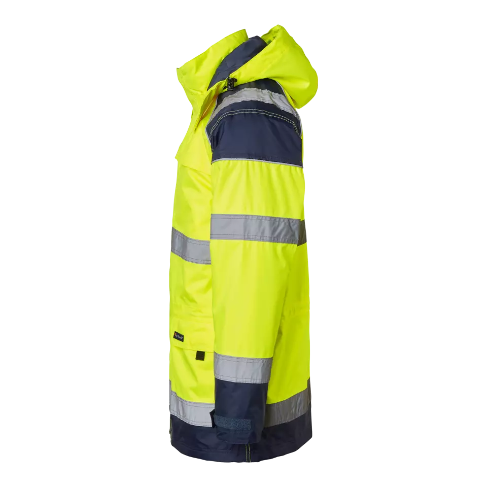 Top Swede 1000690983, Parka, High Vis Yellow/Navy, image 4, gallery thumbnail