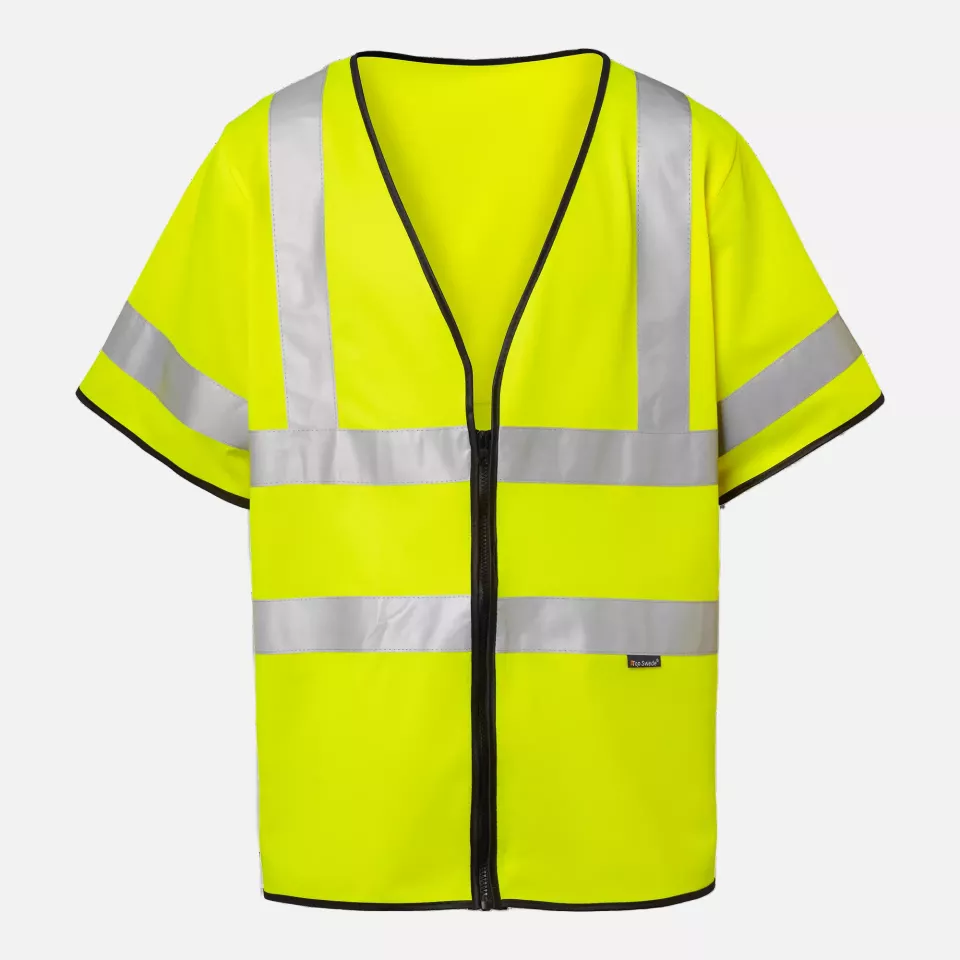 Top Swede 1000702712, High-Visibility Vest, Yellow, image 1, gallery thumbnail