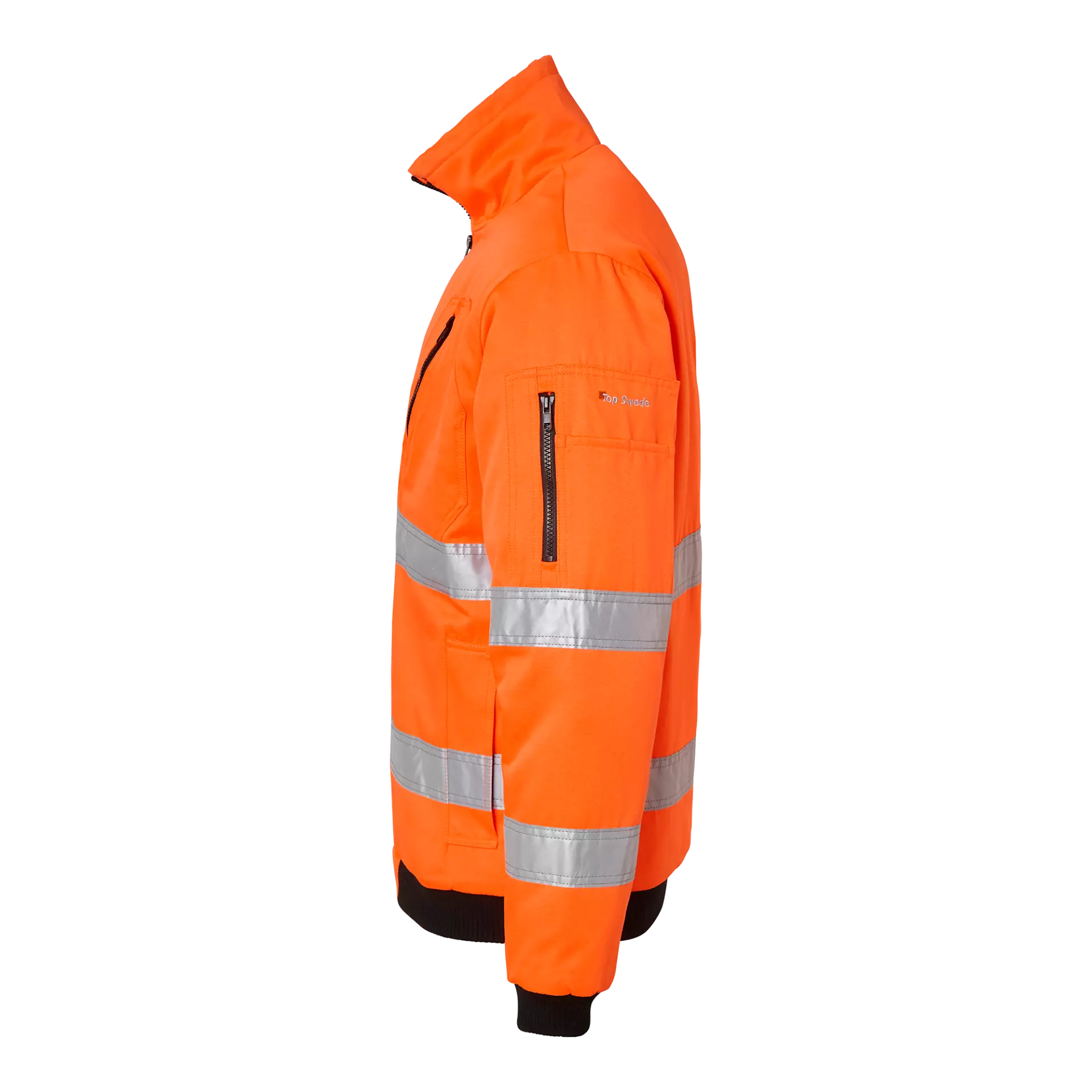 Top Swede 1000926811, Warnschutz-Arbeitsjacke, Leuchtorange, image 4