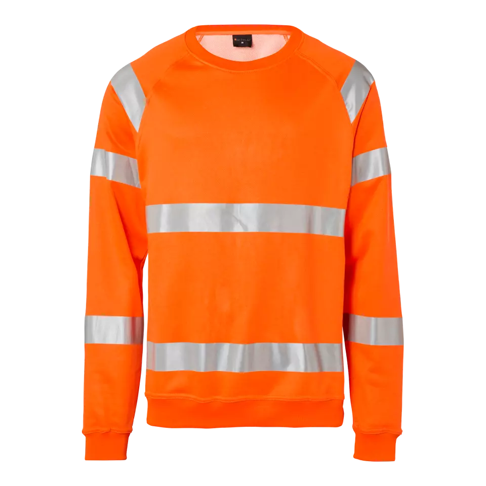 Top Swede 1000726811, High-Visibility Sweatshirt, High Vis Orange, image 1, gallery thumbnail