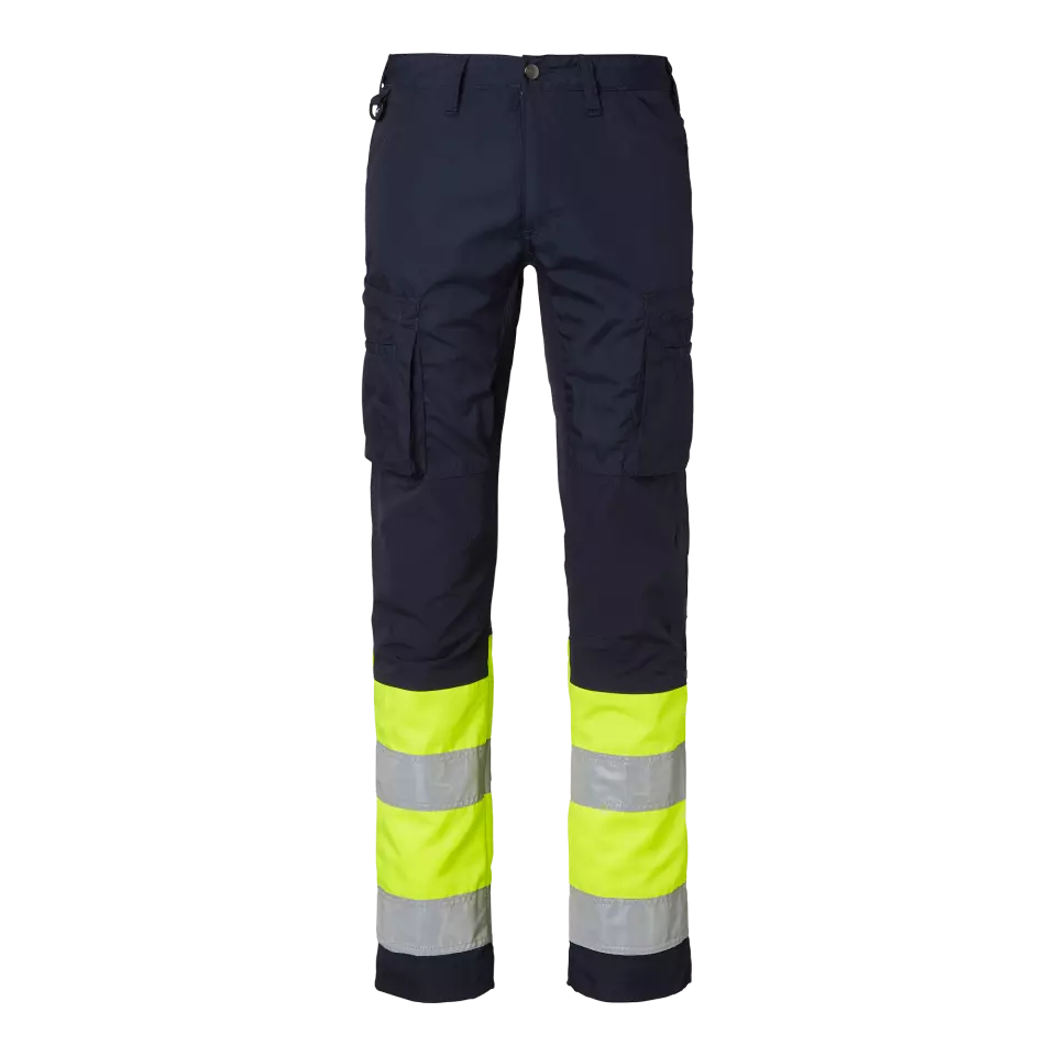 Top Swede 1000828960, Service Trousers High-Visibility, Navy/High Vis Yellow, image 1, gallery thumbnail