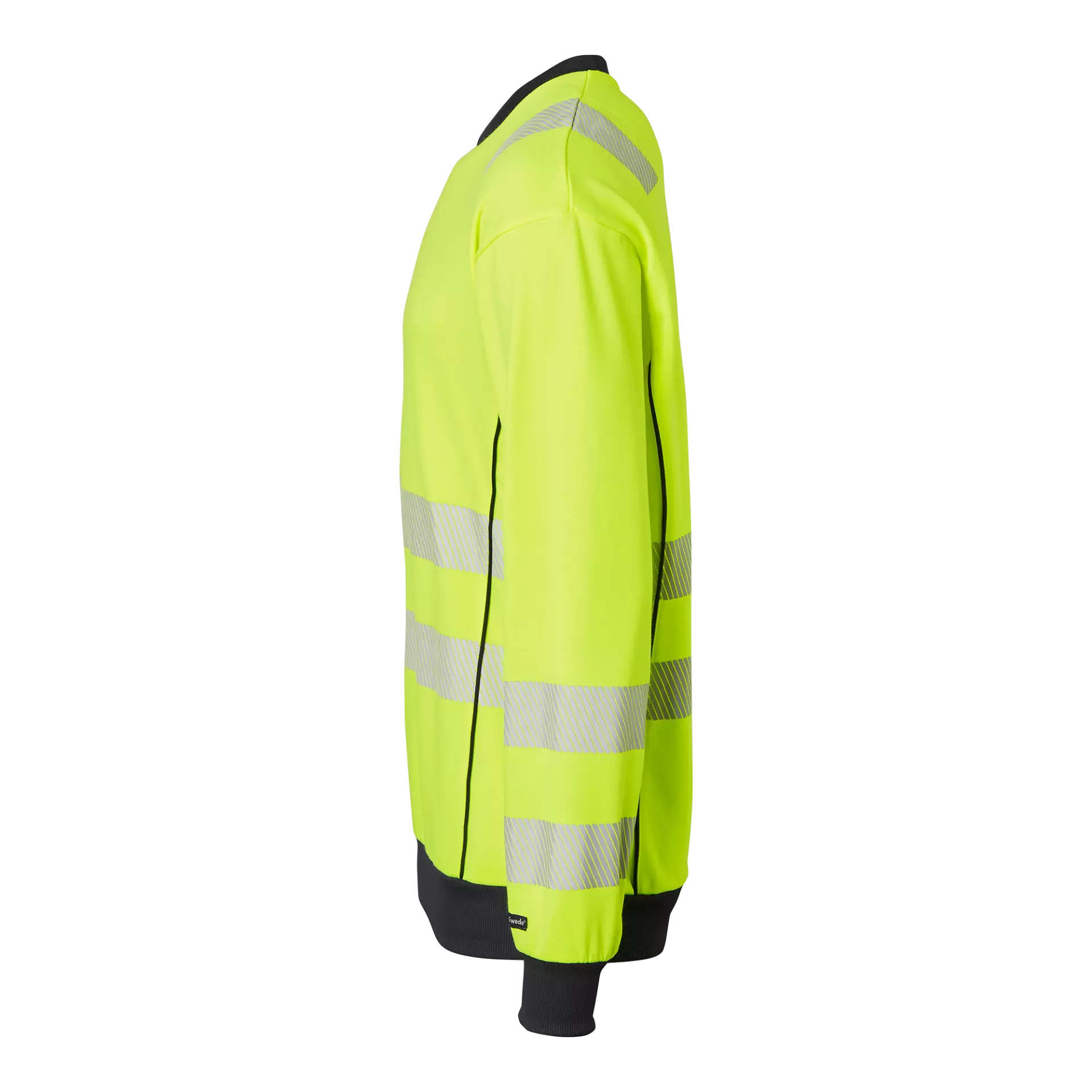 Top Swede 1000740712, High-Visibility Sweatshirt, High Vis Yellow, image 4