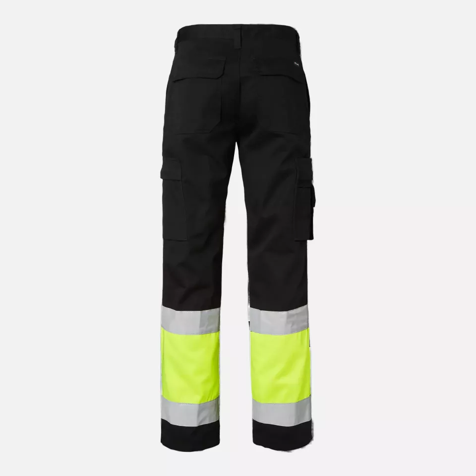 Top Swede 1000824914, Warnschutzhose, Schwarz/Leuchtgelb, image 2, gallery thumbnail