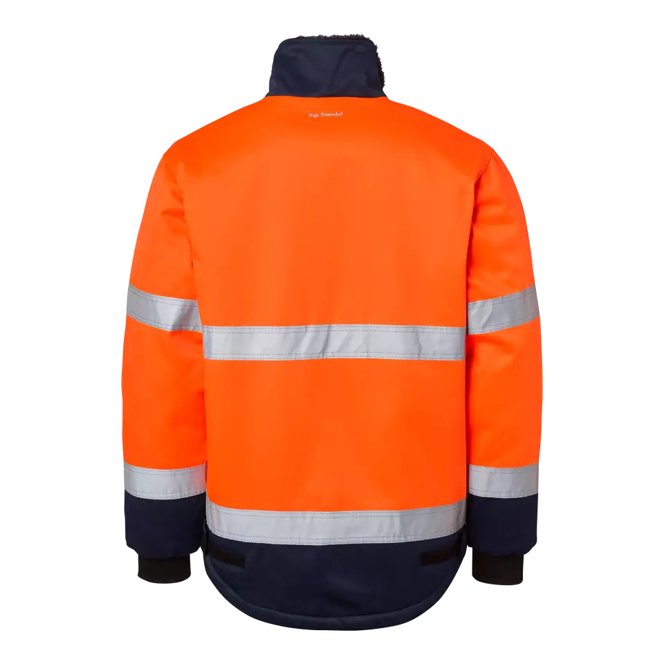 Top Swede 1000934991, Jacket, Fluorescent Orange/Navy, image 2, gallery thumbnail