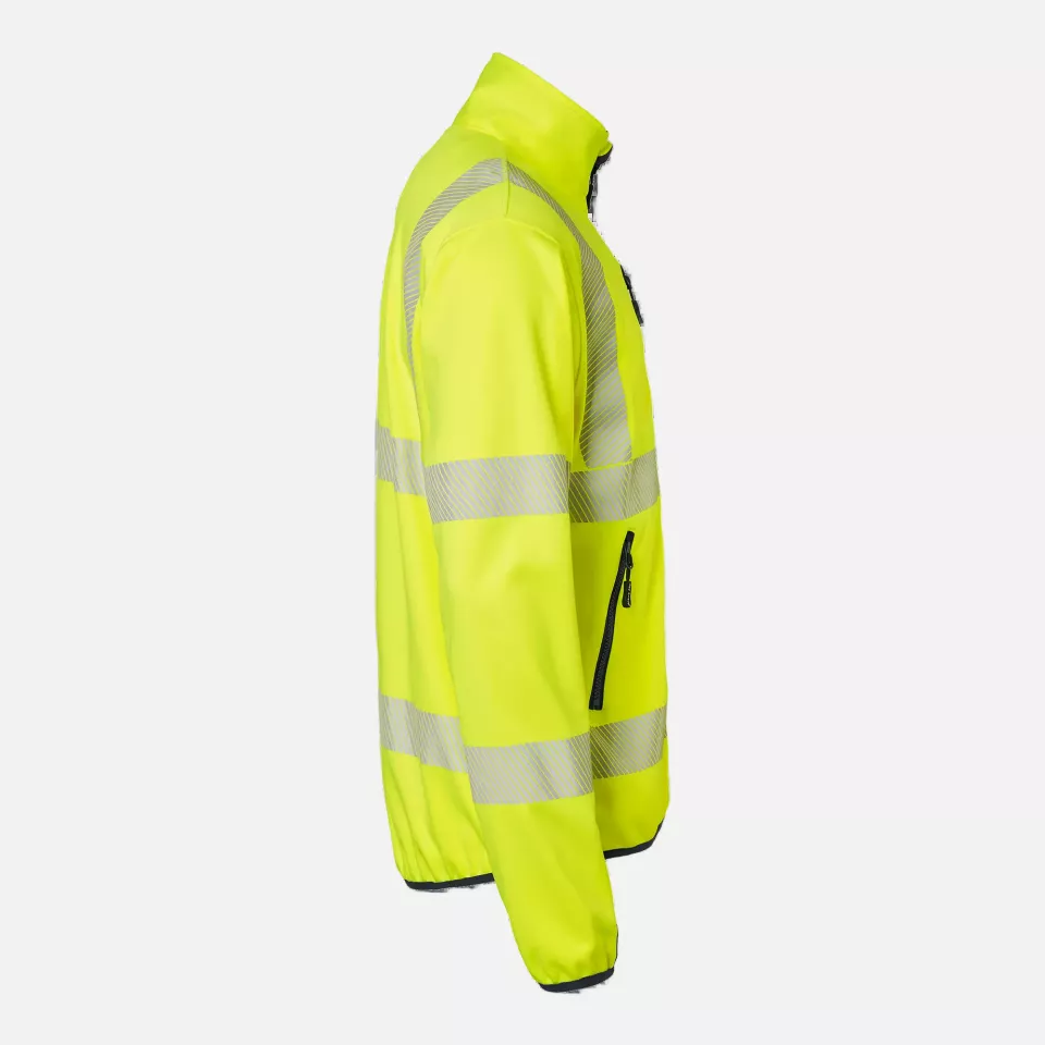 Top Swede 1000985983, Warnschutz-Softshelljacke, Warnschutz-Gelb/Marine, image 3, gallery thumbnail
