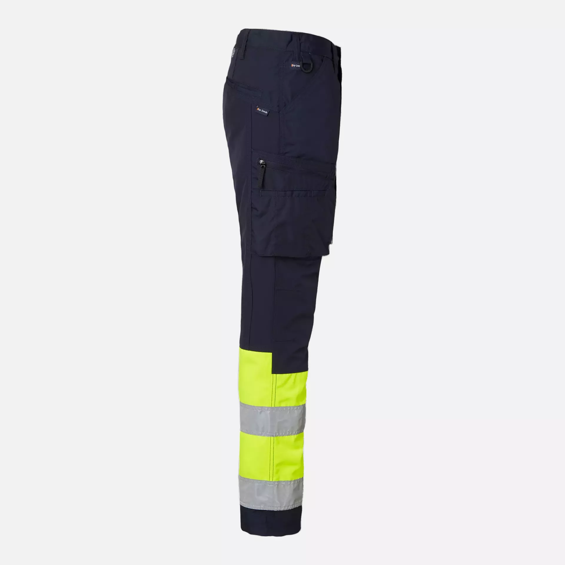 Top Swede 1000828960, Service Trousers High-Visibility, Navy/High Vis Yellow, image 3