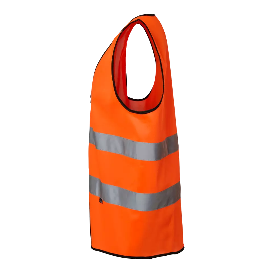 Top Swede 1000837811, High-Visibility Vest, Orange, image 4, gallery thumbnail