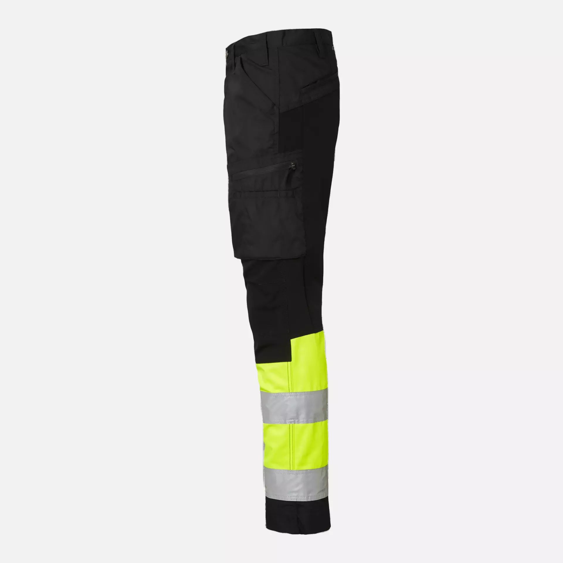 Top Swede 1000828914, Service Trousers High-Visibility, Black/High Vis Yellow, image 4