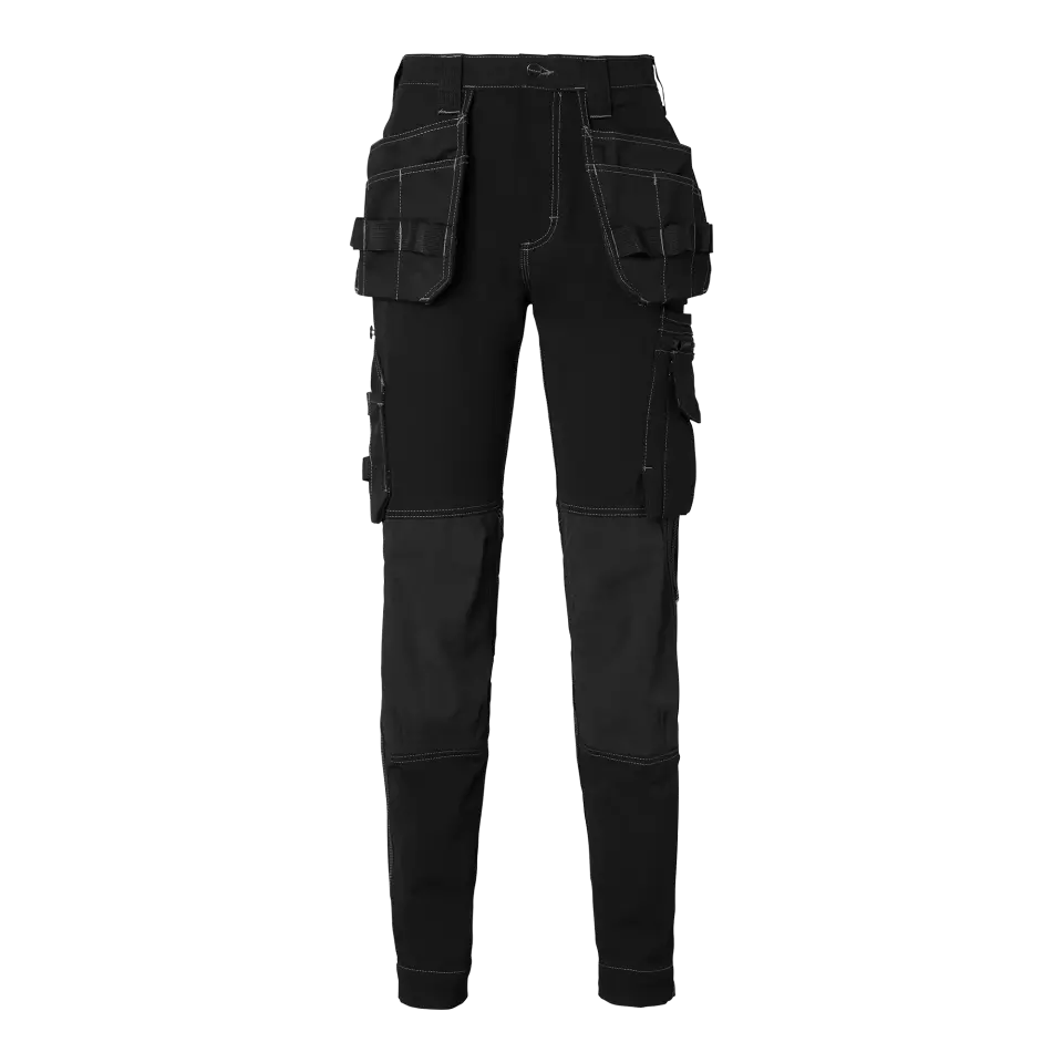 Top Swede 1000879001, Craftsmen Trousers, Black, image 1, gallery thumbnail