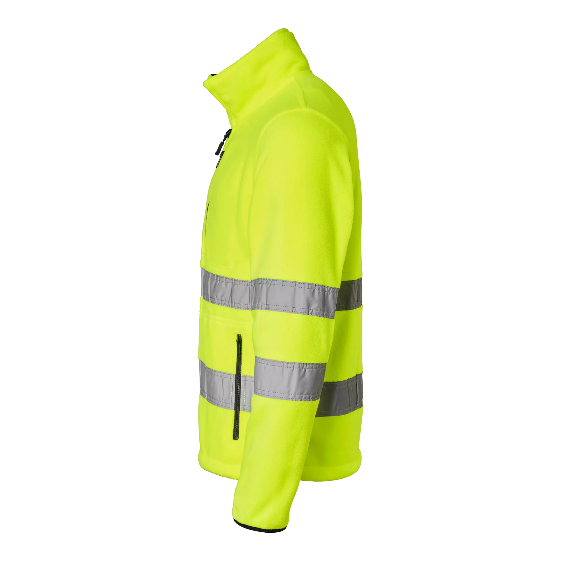 Top Swede 1000924712, High-Visibility Fleece Jacket, High Vis Yellow, image 4