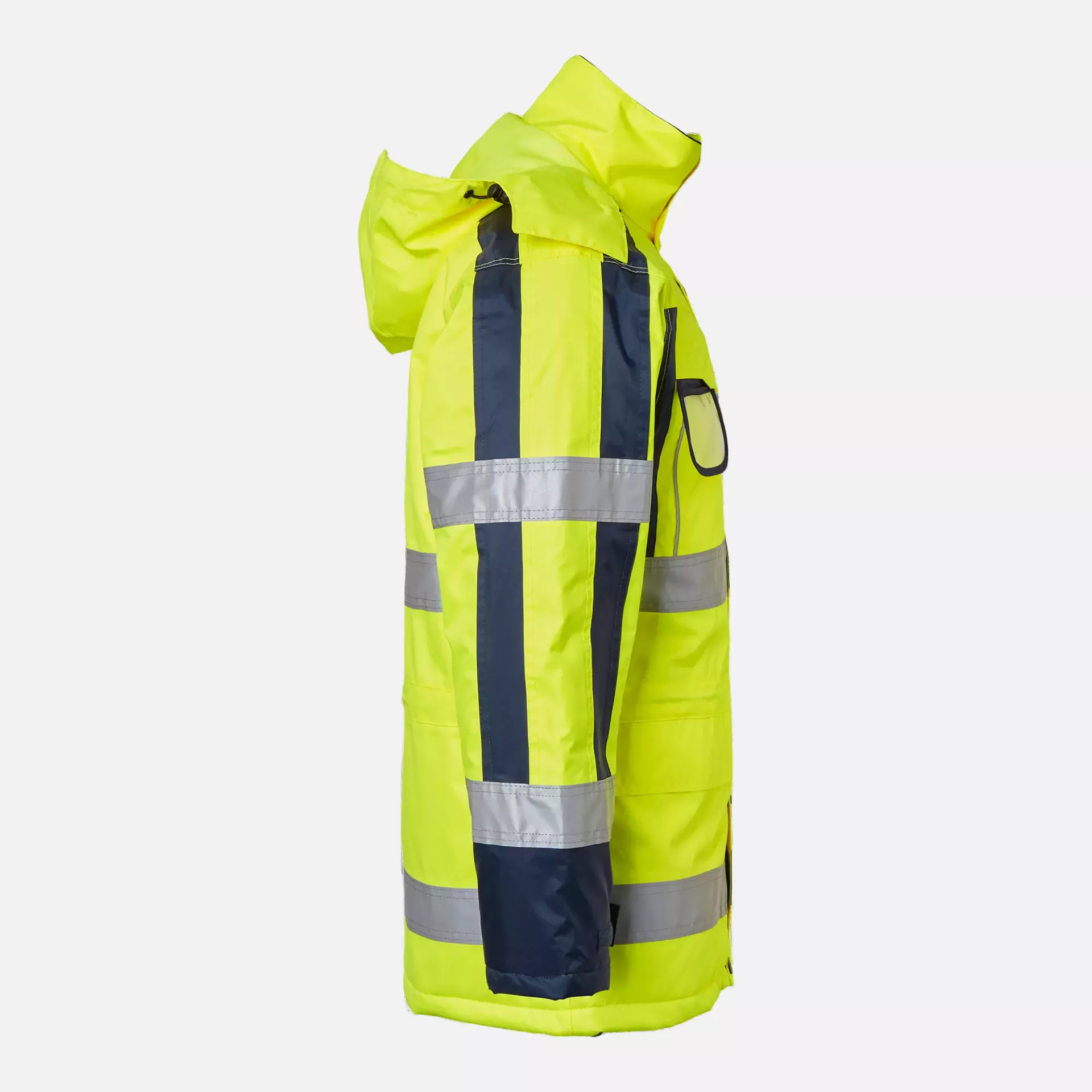 Top Swede 1000978983, Parka, Warnschutz-Gelb/Marineblau, image 3