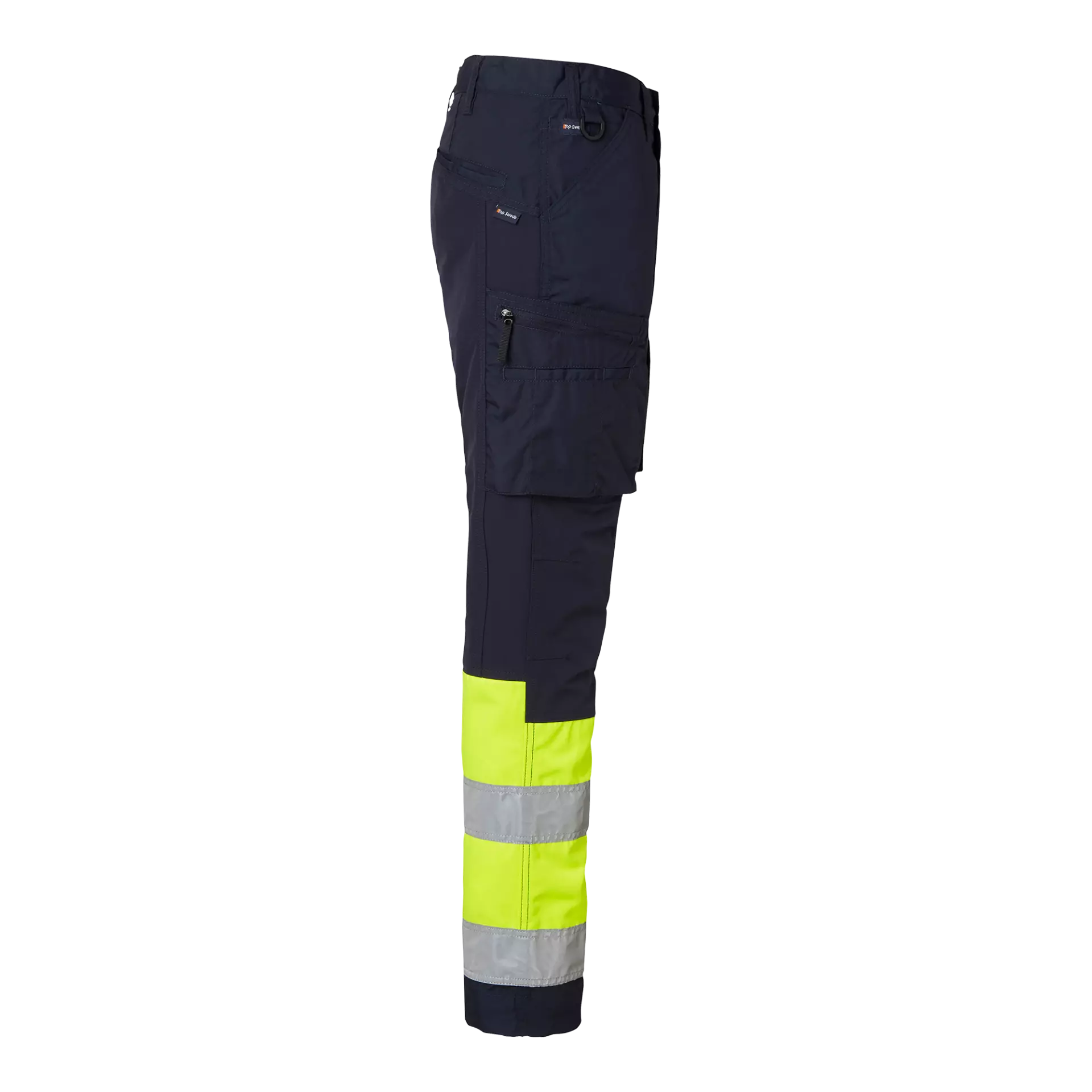Top Swede 1000828960, Service Trousers High-Visibility, Navy/High Vis Yellow, image 3