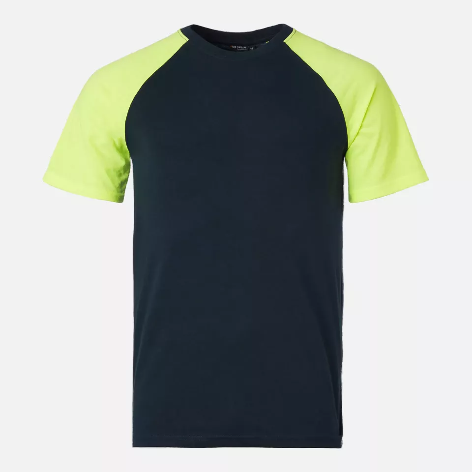Top Swede 1000664960, T-Shirt, Navy/High Vis Yellow, image 1, gallery thumbnail
