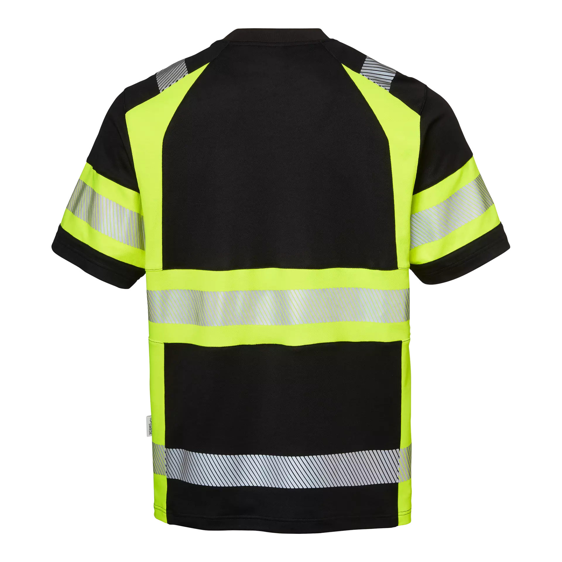 Top Swede 1001886914, 600 T-Shirt, Schwarz/Signalgelb, image 2