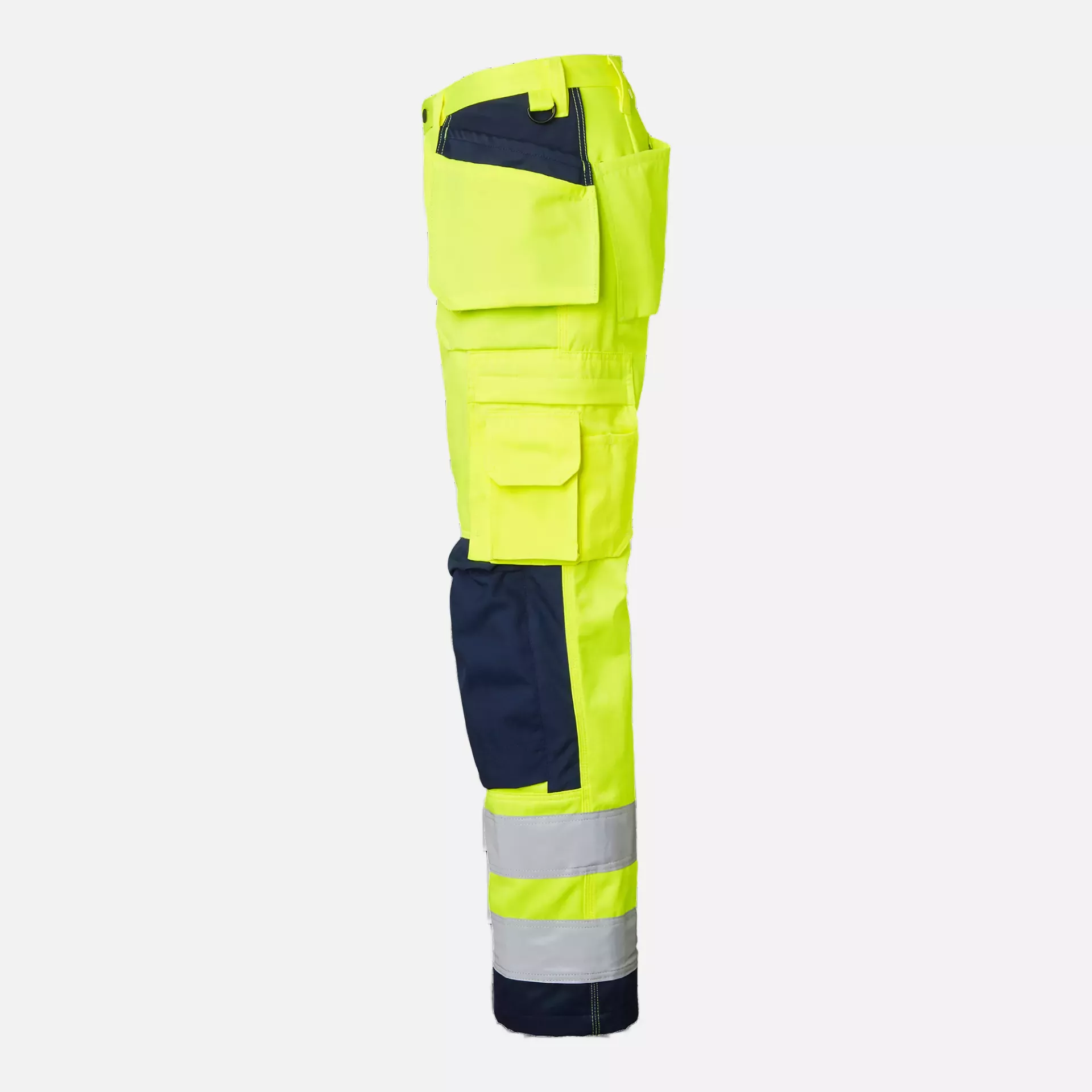 Top Swede 1000852983, Work Pants High-Visibility, High Vis Yellow/Navy, image 4
