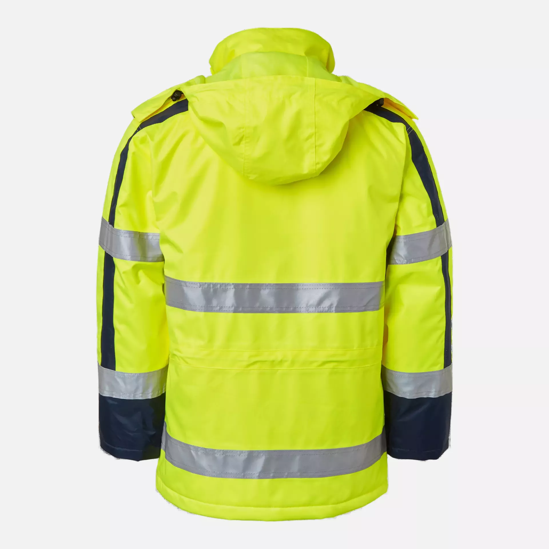 Top Swede 1000978983, Parka, Warnschutz-Gelb/Marineblau, image 2