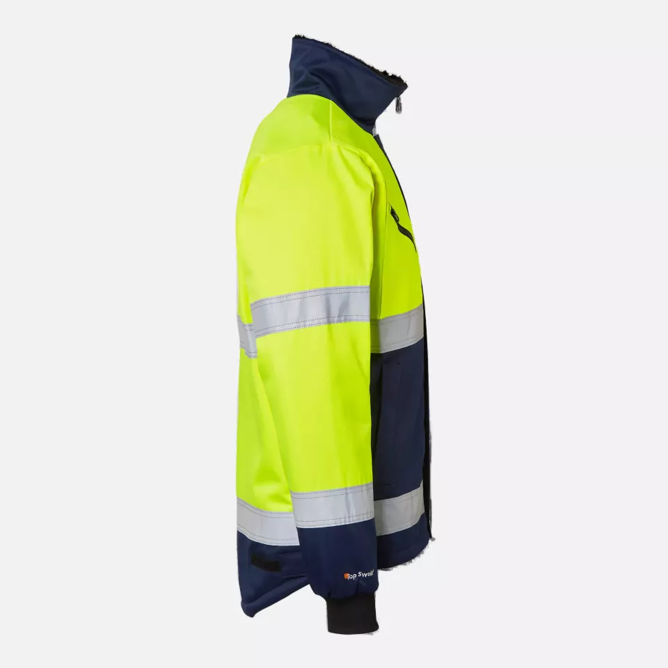 Top Swede 1000934983, Warnschutz-Arbeitsjacke, Gelb/Marine, image 5, gallery thumbnail