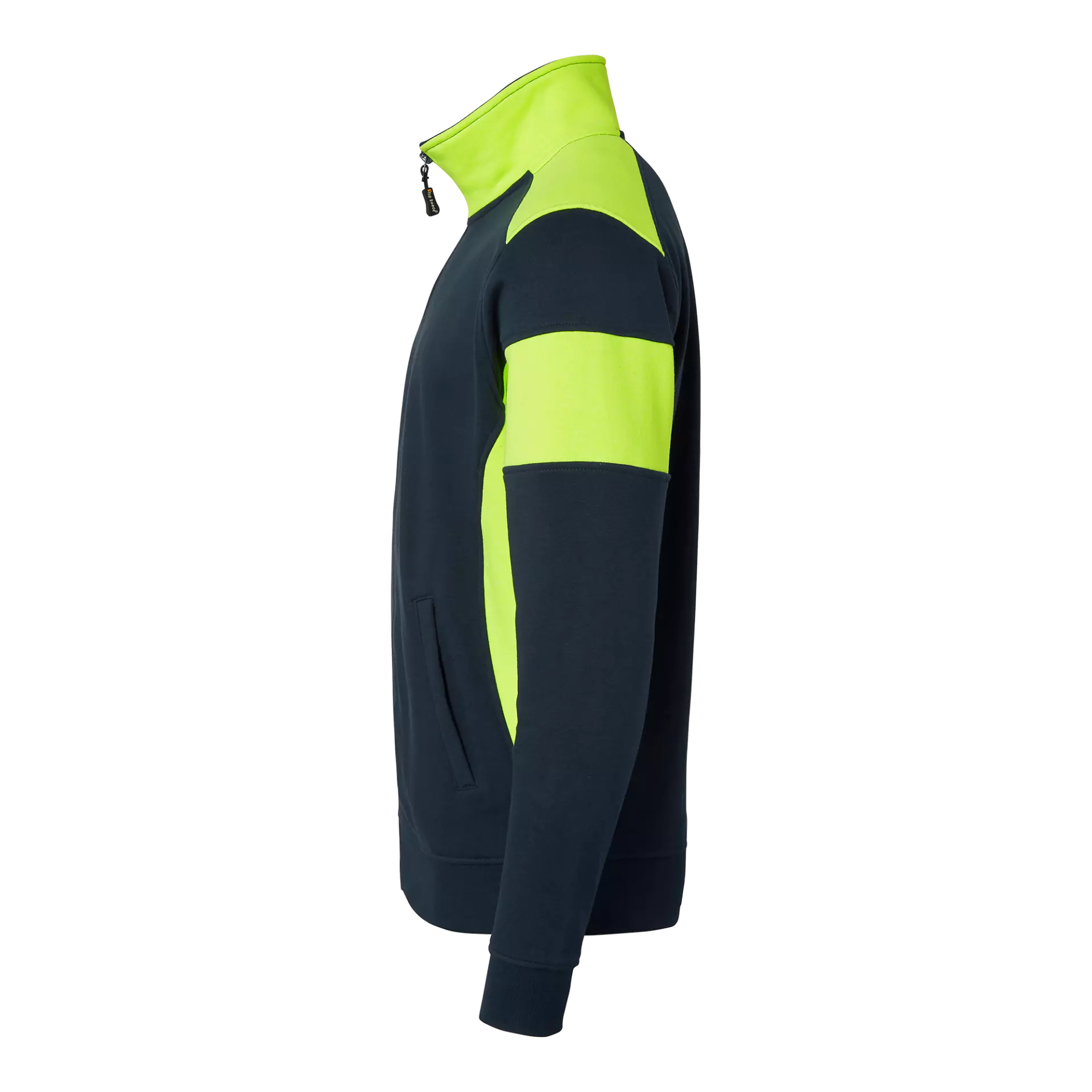 Top Swede 1000667960, Sweat Jacket, Navy/Yellow, image 4