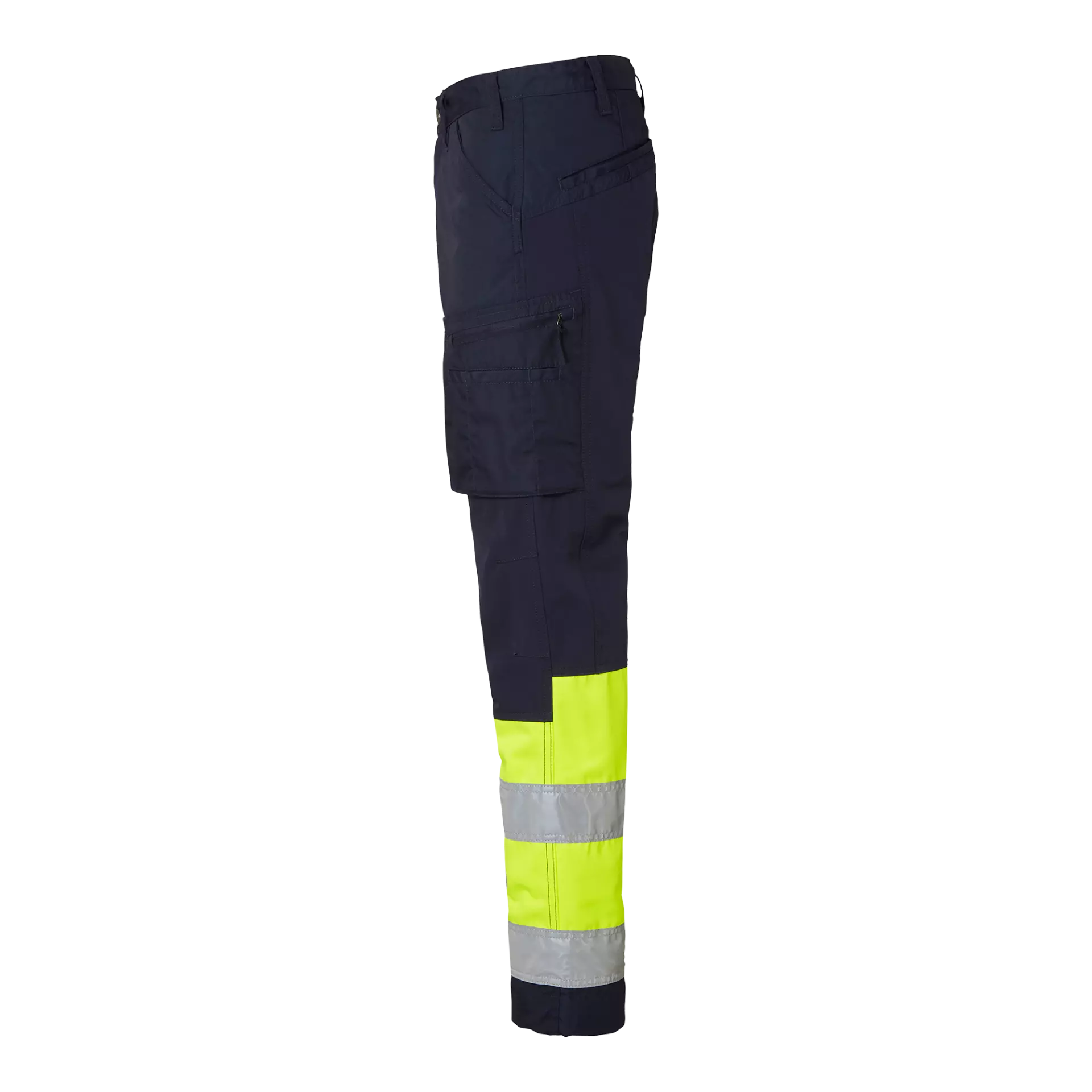 Top Swede 1000828960, Service Trousers High-Visibility, Navy/High Vis Yellow, image 4