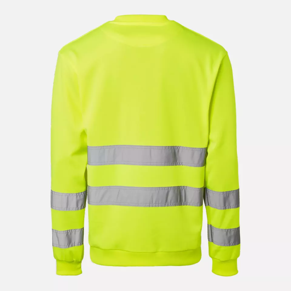 Top Swede 1000917712, High-Visibility Sweatshirt, High Vis Yellow, image 2, gallery thumbnail