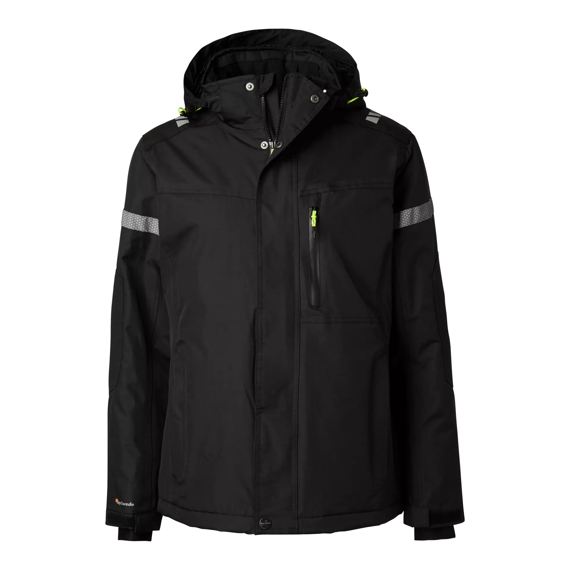 Top Swede 1000897001, Work Jacket, Black