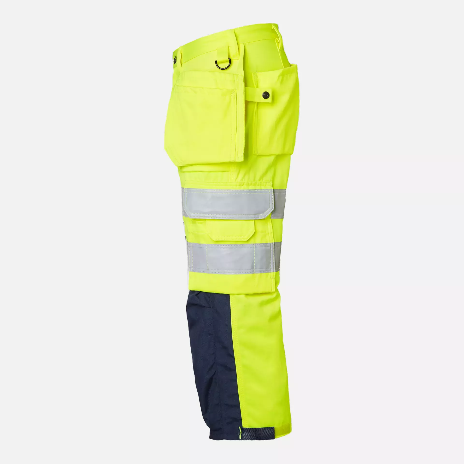 Top Swede 1000826983, Craftsmen 3/4 Trousers High-Visibility, High Vis Yellow/Navy, image 4