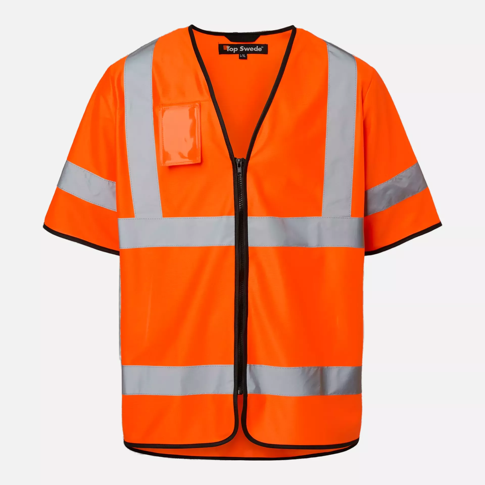 Top Swede 1000689811, 125 High-Visibility Vest, Orange, image 1