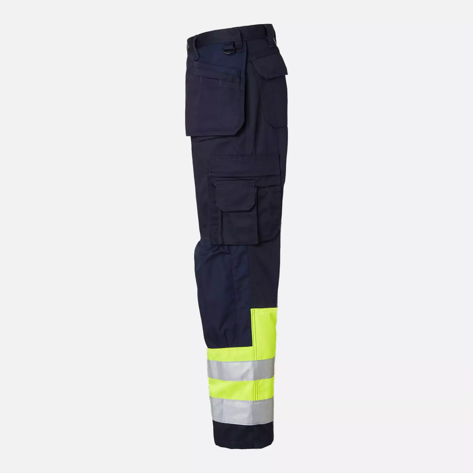 Top Swede 1000825960, Warnschutz-Handwerkerhose, Marine/Warnschutzgelb, image 4