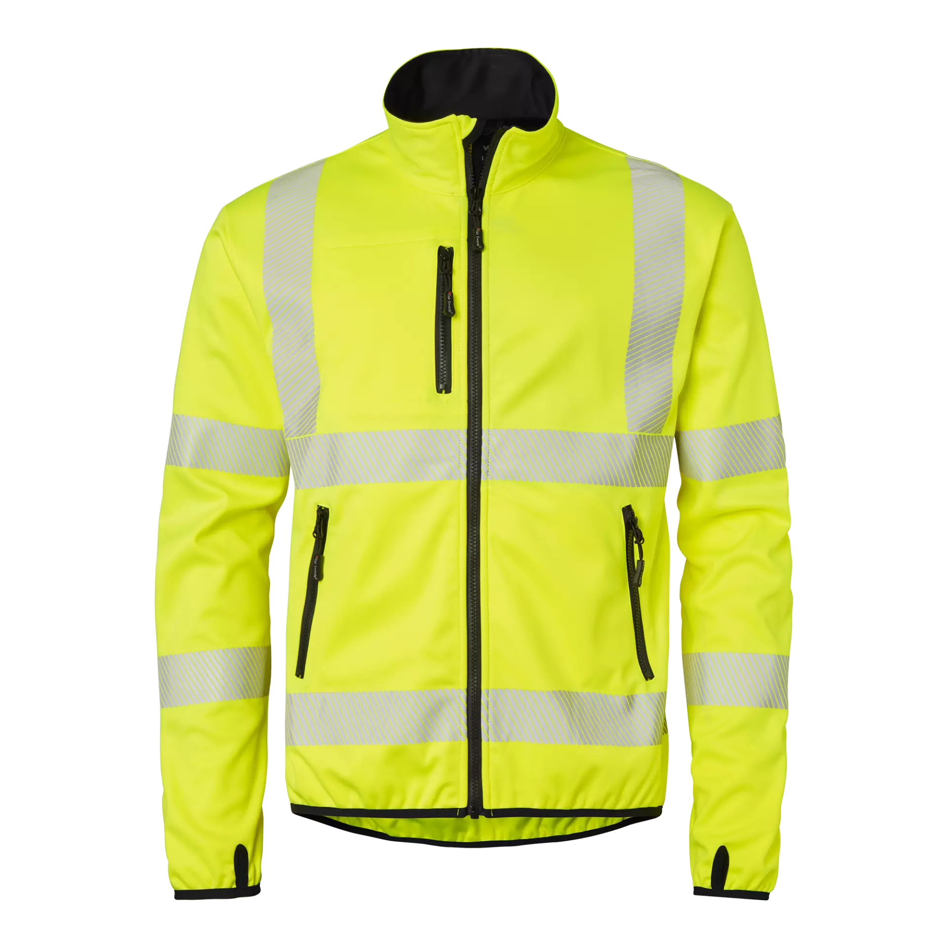 Top Swede 1000985982, Softshell Jacket, High Vis Yellow/Black