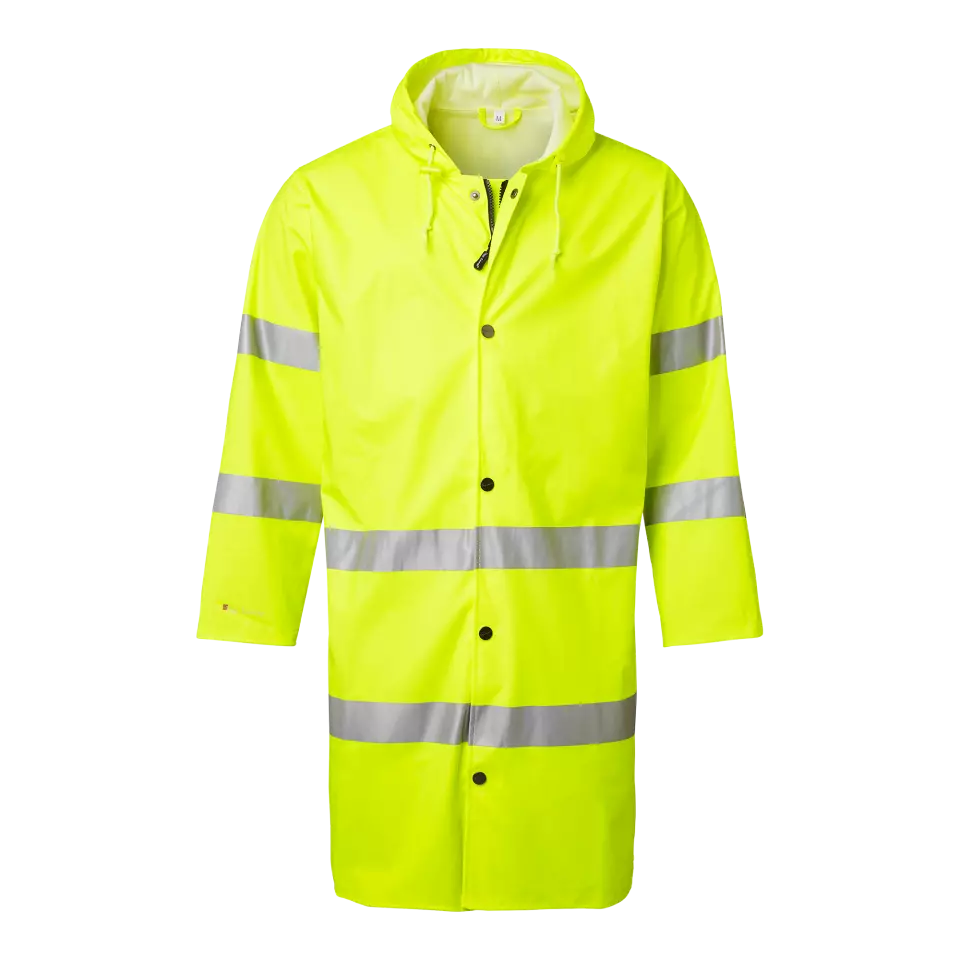 Top Swede 1000993712, Rain Coat Hi-Vis, Yellow