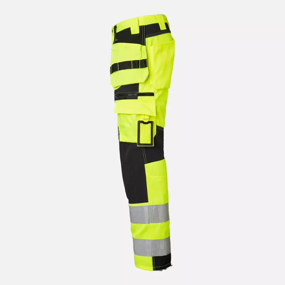 Top Swede 1000838982, Warnschutz-Handwerkerhose, Warnschutzgelb/Schwarz, image 4, gallery thumbnail