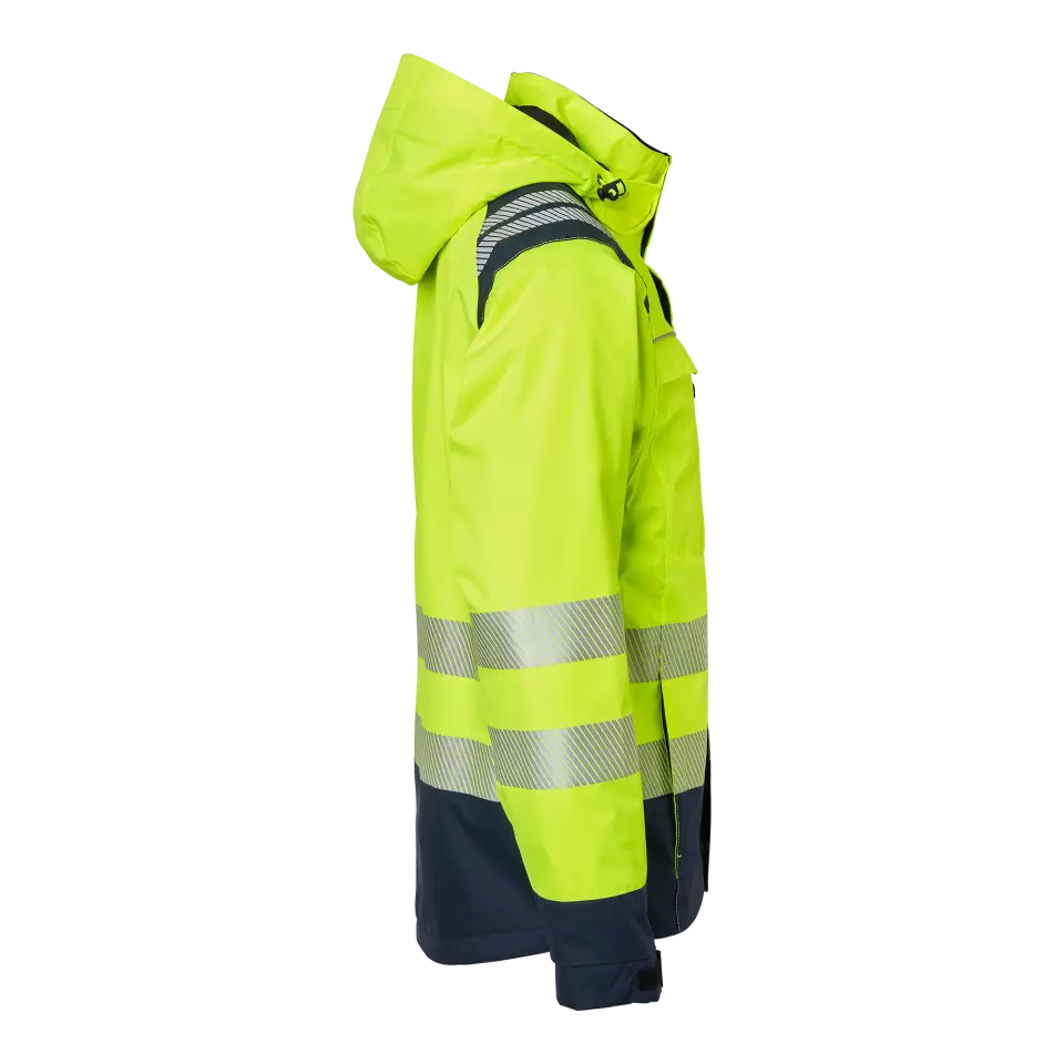 Top Swede 1000694983, Work Jacket, Yellow/Navy, image 3, gallery thumbnail