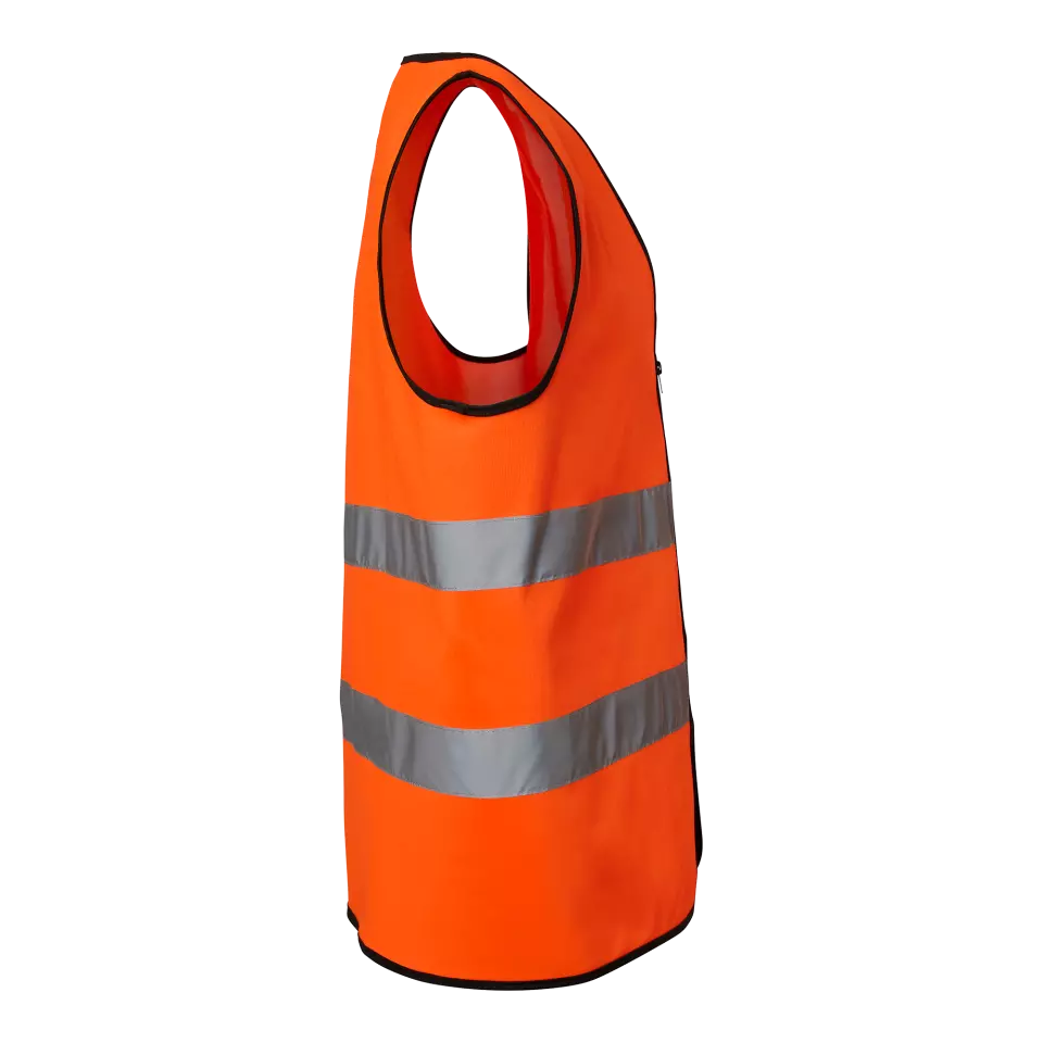 Top Swede 1000837811, High-Visibility Vest, Orange, image 3, gallery thumbnail