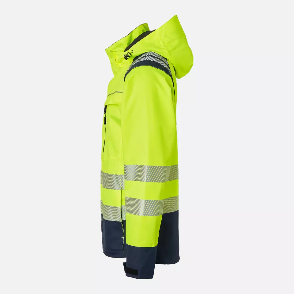 Top Swede 1000694983, Work Jacket, Yellow/Navy, image 4, gallery thumbnail