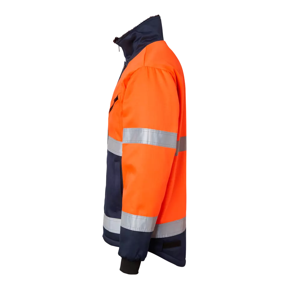 Top Swede 1000934991, Jacket, Fluorescent Orange/Navy, image 4, gallery thumbnail