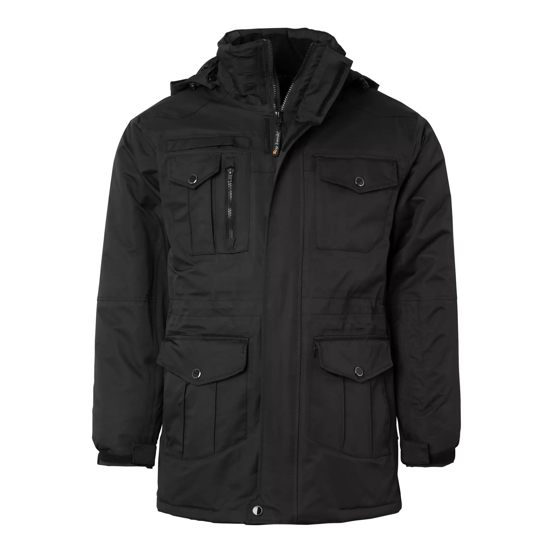 Top Swede 1000975001, Parka, Black