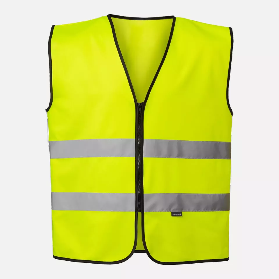 Top Swede 1000837712, High-Visibility Vest, Yellow, image 1, gallery thumbnail