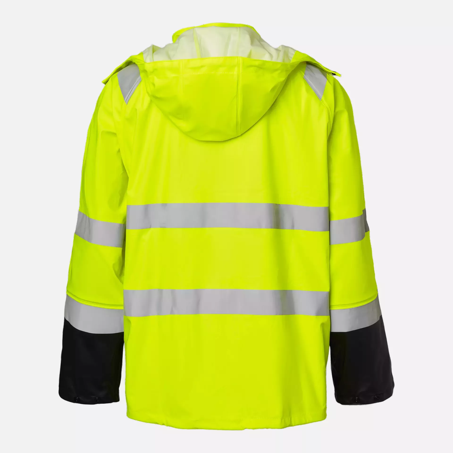 Top Swede 1000732982, High-Visibility Rain Jacket, High Vis Yellow/Black, image 2